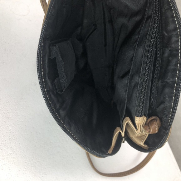 Anuschka Women's Hand Painted Leather Multicolored Crossbody Bag. - Picture 11 of 16